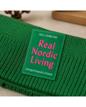 Аппликации пришивные Real Nordic Living 4,5х3см,зеленый уп.20 шт арт. МГ-118647-1-МГ1003396
