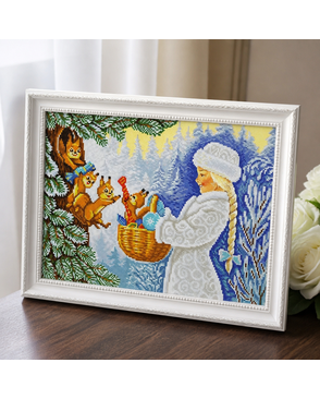 Рисунок на ткани (Бисер) КОНЁК Открытка 2 29х39 см арт. МГ-122550-1-МГ1033947