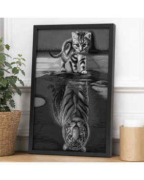 Рисунок на ткани (Бисер) КОНЁК Воображение 2 25х45 см арт. МГ-122555-1-МГ1033957