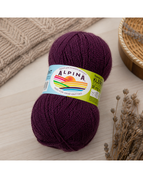 Пряжа ALPINA "KLEMENT" 80% альпака, 20% мериносовая шерсть 4 х 50 г 300 м ± 10 м арт. ГММ-101698-21-ГММ085594270894