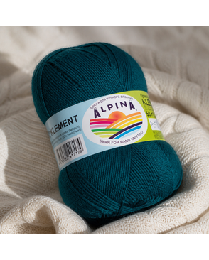 Пряжа ALPINA "KLEMENT" 80% альпака, 20% мериносовая шерсть 4 х 50 г 300 м ± 10 м арт. ГММ-101698-24-ГММ085594371514