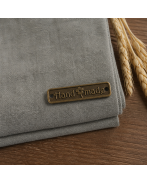 HNK-5 Нашивка "handmade" металл 10 шт арт. ГММ-111701-2-ГММ090043955034