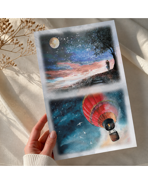 "Love2art" бумага рисовая KPR/R 32 x 22 см арт. ГММ-113249-7-ГММ091414767714