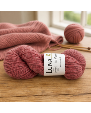 Пряжа Luna, 100% шерсть, 50 г, 175 м арт. ГЕЛ-33952-1-ГЕЛ0183257