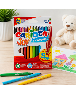 "Carioca" Фломастеры Joy 24 цв арт. ГММ-114483-1-ГММ078076036164