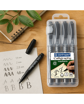 "Centropen" Фломастеры для каллиграфии 8772/4 SE арт. ГММ-115249-1-ГММ102721884674