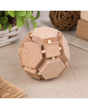 "DELFBRICK" DLS-17 Головоломка деревянная 1 шт арт. ГММ-115819-1-ГММ110671102034