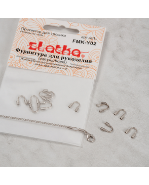 "Zlatka" Протектор для тросика FMK-Y02 5 х 4.5 мм 5 х 10 шт арт. ГММ-116248-1-ГММ114645871864