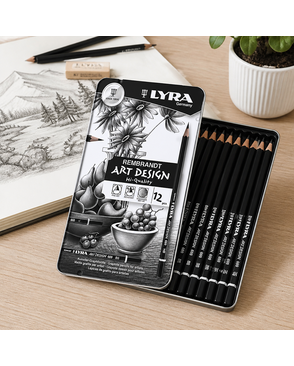 "LYRA" L1111120 Набор карандашей Art Design заточенный ассорти 12 шт. арт. ГММ-117624-1-ГММ005040500683