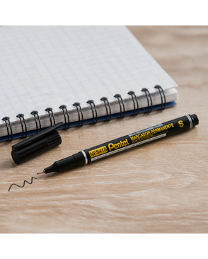"Pentel" Перманентный маркер Super Fine Point d 0.4 мм 12 шт. арт. ГММ-118995-1-ГММ140556800534