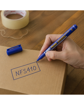 "Pentel" Перманентный маркер Super Fine Point d 0.4 мм 12 шт. арт. ГММ-118995-3-ГММ140556842984