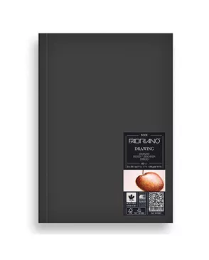 "Fabriano" Блокнот для зарисовок DRAWINGBOOK портрет 160 г/м2 A4 21 х 29.7 см прошивка и склейка 60 л. арт. ГММ-118079-1-ГММ110270186974