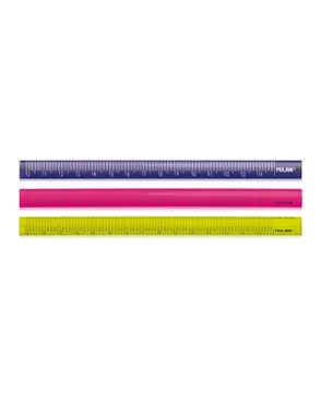 "Milan" Линейка трехгранная 15 см 60 шт. арт. ГММ-115907-1-ГММ118899099704