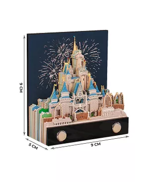 Блок бумажный для записей в виде 3D-заметок с подсветкой 200-250 г/м2 9 х 4 х 8 см 148 л. арт. ГММ-116449-1-ГММ120599800974