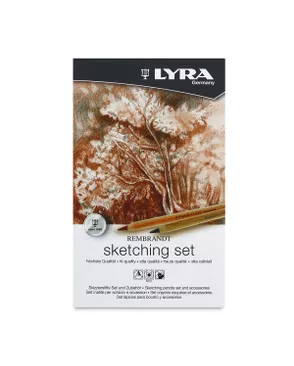 "LYRA" Набор художественных карандашей REMBRANDT SKETCHING SET 10 пред. ( в металлической упаковке ) арт. ГММ-117901-1-ГММ125581783664