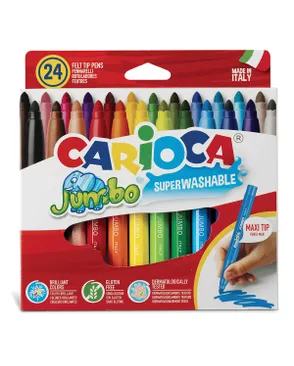 "Carioca" Фломастеры Jumbo 24 цв арт. ГММ-117428-1-ГММ132317962654