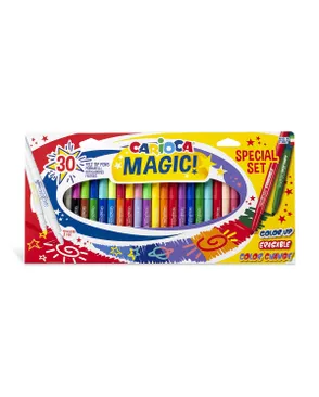"Carioca" Фломастеры меняющие цвет Magic Markers стираемые 30 цв арт. ГММ-117451-1-ГММ132343948304