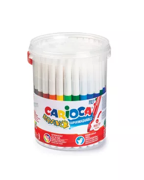 "Carioca" Фломастеры утолщенные Bravo 60 цв арт. ГММ-117432-1-ГММ133018830594