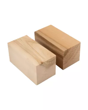 Заготовка для декорирования "Mr. Carving" БДЛТ-202 брусок для творчества и резьбы липа 10 х 5 х 5 см 2 шт арт. ГММ-118233-1-ГММ142310342484