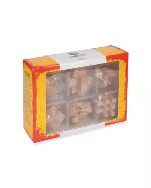 "DELFBRICK" DLS-23 Набор Головоломок деревянных 1 шт 2-й сорт арт. ГММ-118695-2-ГММ145438564414
