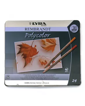 "LYRA" Набор цветных карандашей Rembrandt Polycolor 24 цв. арт. ГММ-117622-1-ГММ005040500679