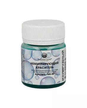 "BUBBLE TIME" Немигрирующий краситель NK-40 40 г арт. ГММ-112512-4-ГММ081593531044