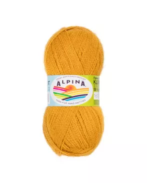 Пряжа ALPINA "KLEMENT" 80% альпака, 20% мериносовая шерсть 4 х 50 г 300 м ± 10 м арт. ГММ-101698-22-ГММ085594299634