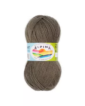 Пряжа ALPINA "KLEMENT" 80% альпака, 20% мериносовая шерсть 4 х 50 г 300 м ± 10 м арт. ГММ-101698-23-ГММ085594338314