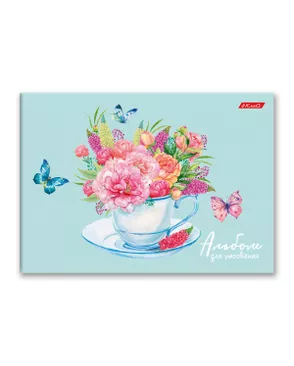 "SVETOCH" Альбом для рисования 100 г/м2 A4 склейка с одной стороны 4 шт. 40 л. арт. ГММ-110258-3-ГММ086052004264