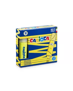 "Carioca" Текстовыделитель "Memolight" 2 мм перо круглое 10 шт. арт. ГММ-113357-2-ГММ098478873284