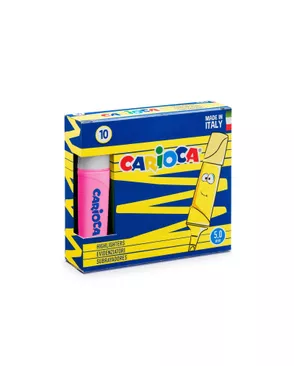 "Carioca" Текстовыделитель "Memolight" 2 мм перо круглое 10 шт. арт. ГММ-113357-4-ГММ098479045044