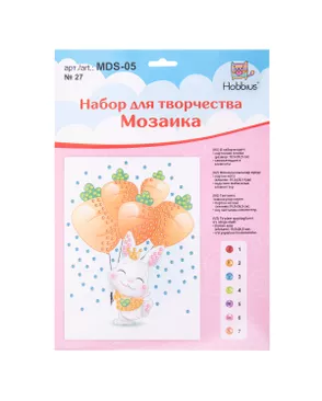 "Hobbius" MDS-05 Мозаика 19.5 x 26.5 см арт. ГММ-99768-29-ГММ098918290354