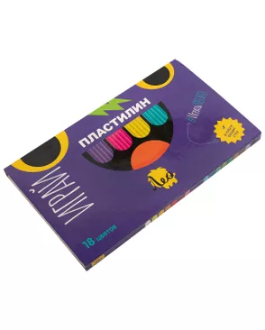 "Лео" "Играй" Пластилин классический LPMC-0118 360 г ( в картонной упаковке ) 18 цв. арт. ГММ-108759-1-ГММ073350690944