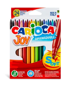 "Carioca" Фломастеры Joy 24 цв арт. ГММ-114483-1-ГММ078076036164