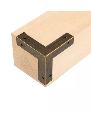 "Mr. Carving" MMG-006 фурнитура для шкатулок "уголок" 2.9 x 2.9 см 5 х 4 шт. арт. ГММ-6104-1-ГММ0081248