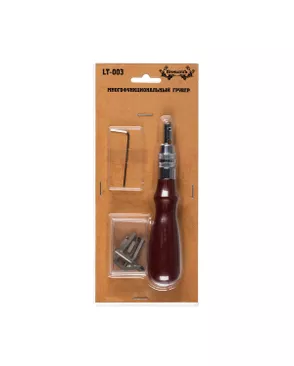 "Промысел" Многофункциональный грувер для кожи LT-003 13 x 3.5 см 13 см 3.5 см арт. ГММ-100752-1-ГММ070818264994