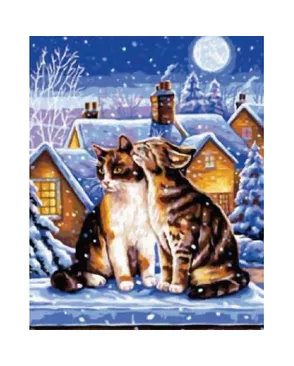 Канва/ткань с рисунком "Grafitec" серия 10.000 50 см х 40 см арт. ГММ-369-7-ГММ0072634