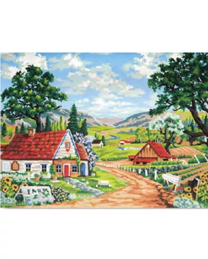 Канва/ткань с рисунком "Grafitec" серия 10.000 50 см х 40 см арт. ГММ-369-9-ГММ0027302