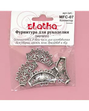 Коннектор "Zlatka" MFC-07 36х20 мм арт. ГММ-2255-1-ГММ0003197