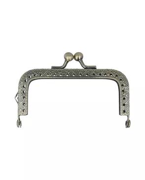 "Zlatka" FER-15 Застежка для сумки "фермуар" 8.5 x 4.5 см 5 х 1 шт арт. ГММ-5228-1-ГММ0057532