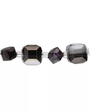 Бусины стекло Zlatka BGA-01 (15шт на нити) арт. ГММ-5519-2-ГММ0069245