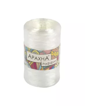 Пряжа "ARACHNA" "Raffia" 100% полипропилен 5 х 50 г 200 м ± 12 м арт. ГММ-6776-10-ГММ0060713