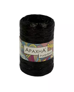 Пряжа "ARACHNA" "Raffia" 100% полипропилен 5 х 50 г 200 м ± 12 м арт. ГММ-6776-23-ГММ0035833