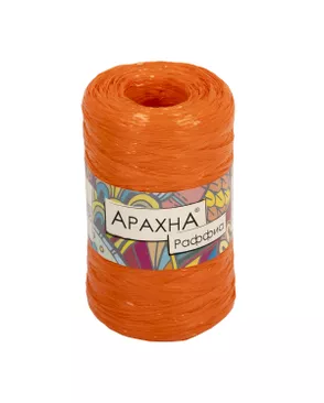 Пряжа "ARACHNA" "Raffia" 100% полипропилен 5 х 50 г 200 м ± 12 м арт. ГММ-6776-27-ГММ0078171