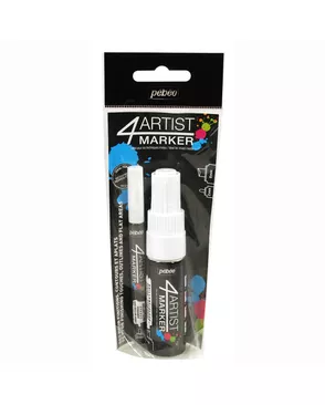"PEBEO" Набор маркеров художественных 4Artist Marker на масляной основе 2 и 8 мм 2 шт. арт. ГММ-7452-2-ГММ0052738