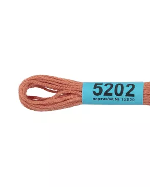 Нитки для вышивания мулине ( 3173-6115 ) 100% хлопок 24x8м арт. ГММ-7949-136-ГММ0012913