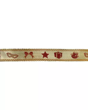 Тесьма металлизированная MDRP-203 ш.2см 22.8м арт. ГММ-12025-1-ГММ0058385