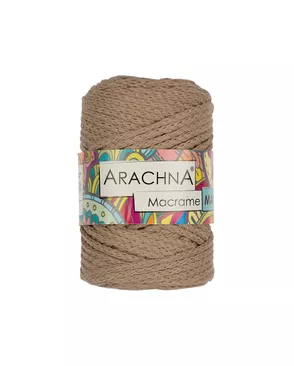 Пряжа "ARACHNA" "Macrame Maxi" 80% хлопок, 20% полиэстер 4 х 250 г арт. ГММ-12728-7-ГММ0041636