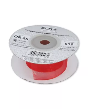 Лента капроновая BLITZ OR-25 ш.2,5см 22.8м арт. ГММ-14050-17-ГММ0014102