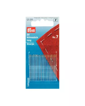 Иглы для шитья ручные "PRYM" 121291 для шитья №7 20 шт. в блистере арт. ГММ-99614-1-ГММ002901902322